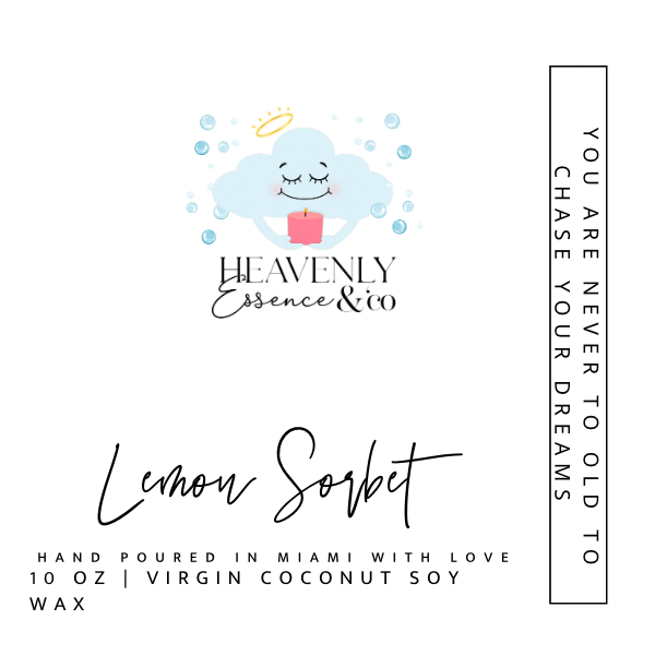 Lemon sorbet